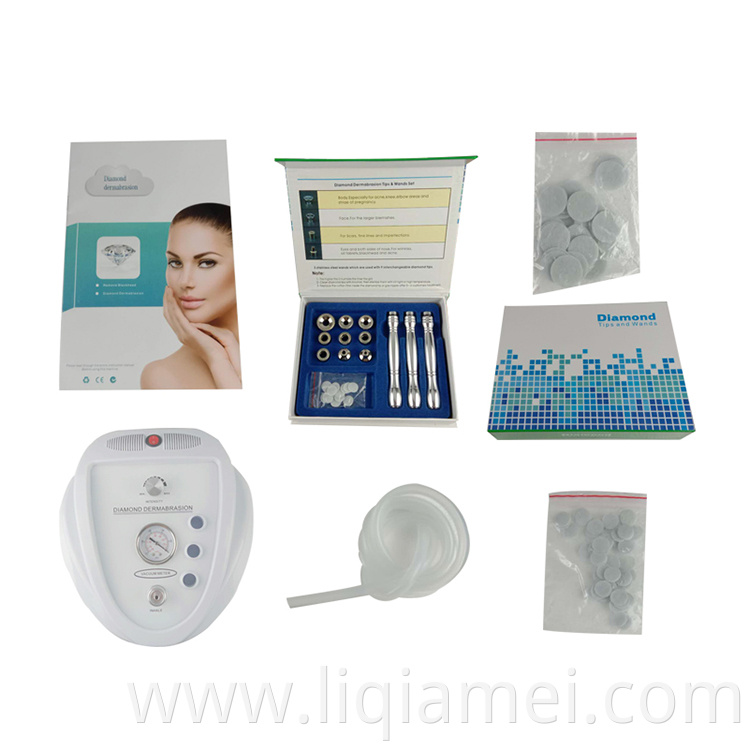 RF diamond micro-sculpting skin rejuvenation beauty instrument facial blackheads and acne blackhead remover